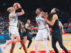 The Vegas Aces Breezes Pass The NY Liberty 98-81