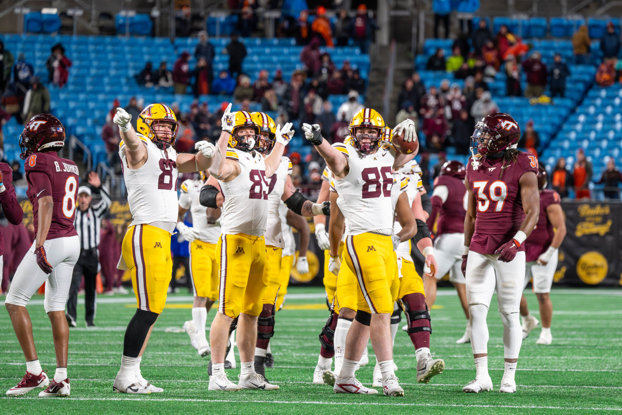 Minnesota Triumphs In Duke’s Mayo Bowl With Mayonnaise Celebration 24-10