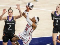 Mystics Dominate Sun Behind Sykes’ 28-Point Performance