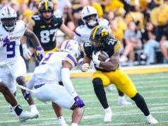 Williams Shines, Ferentz Ties Big Ten Record as Iowa Cruises Past Albany 34–7
