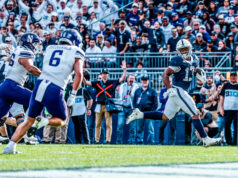 Komolafe’s Late Touchdown Lifts Northwestern Past Penn State In Stunning 22-21 Upset