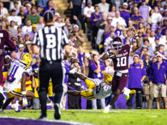 Reed Shines as No. 3 Texas A&M Roars Past No. 20 LSU For First Win In Baton Rouge Since 1994