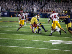 Love, Price Power No. 13 Notre Dame Past No. 20 USC In Rivalry Win