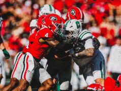 Georgia Sets The Tone Early In Commanding Win Over Charlotte